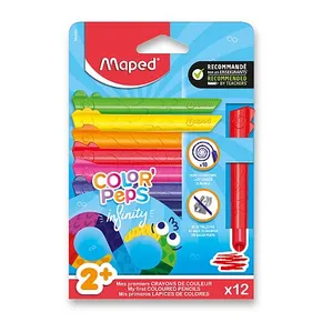 Kredki Maped Infinity Kidy Jumbo - 12 szt.