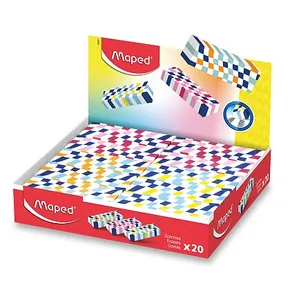 Pryž Maped Checkboard - mix motivů , 1 ks
