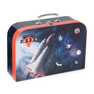 Papírenské zboží - Kufřík lamino 34 cm Space