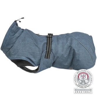 Papírenské zboží - Zateplený zimní kabátek RIOM, tmavá modráXL:70cm, hruď:70-104cm, krk: do 58cm