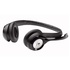 Papírenské zboží - Logitech Stereo H390, słuchawki z mikrofonem, regulacja głośności, czarna, USB