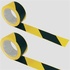 Papírenské zboží - Taśma zabezpieczająca, żółto-czarna, bez kleju, 200 m, 7 cm