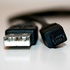 Papírenské zboží - USB kabel (2.0), USB A M - 4-pin M, 1.8m, czarny, Logo, HIROSE
