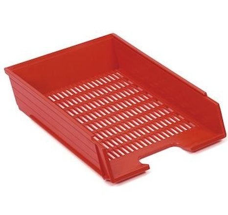 Papírenské zboží - Zásuvka na spisy Chemoplast červená