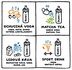 Papírenské zboží - Zdravá lahev 0,7 l Fresh olivová