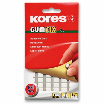 Papírenské zboží - Lepicí guma Kores Gumfix 50 g, 84 kusů