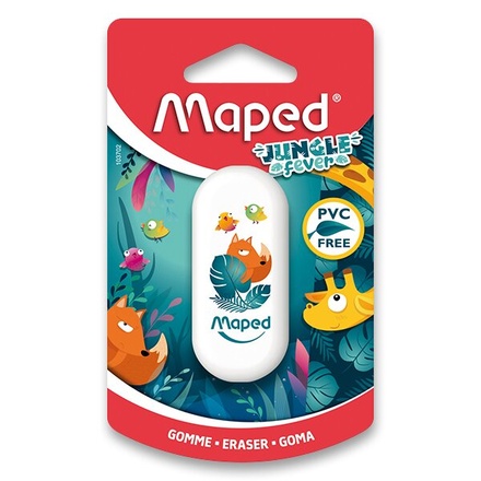 Papírenské zboží - Pryž Maped Jungle Fever mix motivů