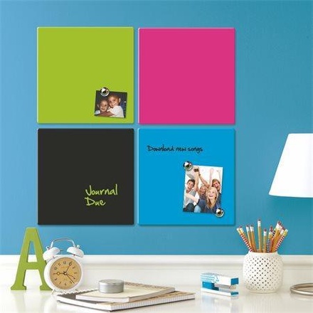 Papírenské zboží - Magnetická tabule "Square Tile", popisovatelná, 360x360mm, REXEL