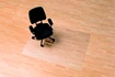 Papírenské zboží - Mata pod krzesło, do twardych wykładzin podłogowych, kształt E, 90x120 cm, RS OFFICE "Ecoblue"