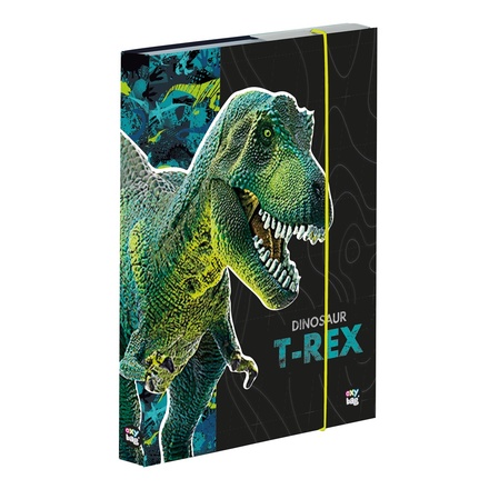 Papírenské zboží - Box na sešity A4 Premium Dinosaurus