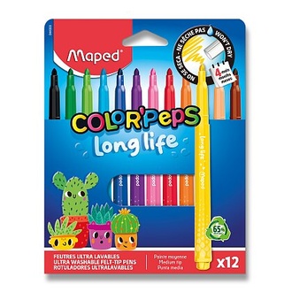 Papírenské zboží - Fixy MAPED Long Life 2.0 - 12 ks