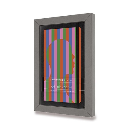Papírenské zboží - Zápisník Moleskine Studio Olimpia Zagnoli L, čistý