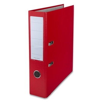 Papírenské zboží - Pákový pořadač Office Assistance A4, 75 mm,  červený