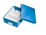 Papírenské zboží - Małe pudełko organizacyjne Leitz Click & Store, niebieskie