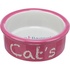 Papírenské zboží - Miska ceramiczna CAT 0,3 l/o 12 cm, kolor antyczny róż/jasnoszary