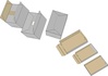 Papírenské zboží - Pojemnik archiwizacyjny, niebieski/biały, (pudełko/pokrywka), karton, 522x351x305, 60 mm, DANUBE [5 szt]