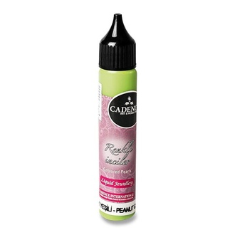 Papírenské zboží - Tekuté perly Cadence 25 ml,zelená