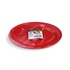 Papírenské zboží - Talerz papierowy (FSC Mix) czerwony średnica 23cm [10 szt]
