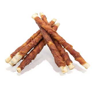 Papírenské zboží - KIDDOG BUFFET kachní masíčko na buvolí tyči 2,4 cm / 28 cm [1 ks]