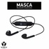 Papírenské zboží - YZSY MASCA, słuchawki z mikrofonem, regulacja głośności, czarna, bluetooth