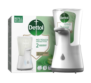 Papírenské zboží - Dettol Bezdotykový dávkovač mýdla Aloe Vera 250 ml