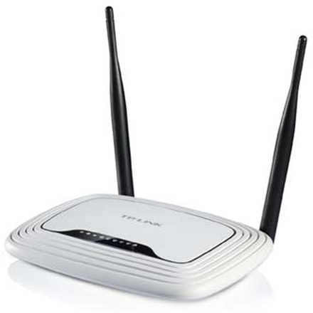 Papírenské zboží - TP-LINK router TL-WR841N 2.4GHz, extender, přístupový bod, IPv6, 300Mbps, externí pevná a