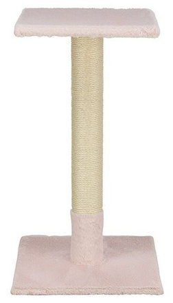 Papírenské zboží - Škrabací sloupek BEANA, 69 cm, králičí plyš, světlerůžová - LIMITOVANÁ NABÍDKA