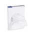 Papírenské zboží - Higieniczne woreczki białe (HDPE) 8+6 x 25 cm [30 szt.]