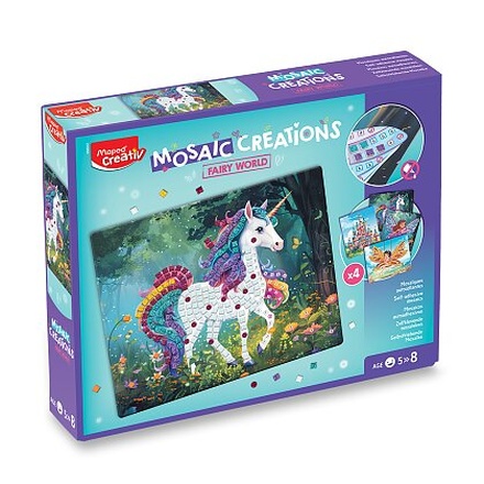 Papírenské zboží - Sada Maped Creativ Mosaic Creations - Pohádkový svět