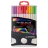 Papírenské zboží - Marker fibrowy z elastyczną końcówką pędzelkową STABILO Pen 68 pędzelek ColorParade ARTY - 20 szt