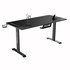 Papírenské zboží - ULTRADESK Biurko dla gracza MOMENTUM - Black, 152,5x70 cm, 75,5 cm, z podkładką pod mysz XXL, uchwyt do słuchawek, na napój, telef