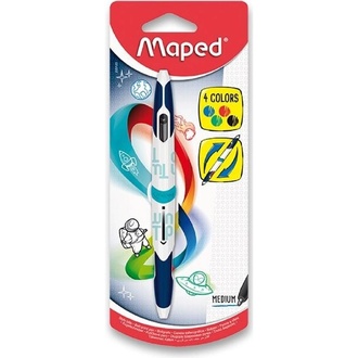 Papírenské zboží - Kuličkové pero Maped TwinTip 4 Collector