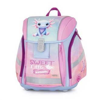 Papírenské zboží - Školní batoh PREMIUM LIGHT Axolotl