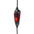 Papírenské zboží - Red Fighter H2, Gaming Headset, słuchawki z mikrofonem, regulacja głośności, czarno-czerwona, 2x 3.5 mm jack