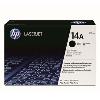 Papírenské zboží - HP originální toner CF214A, black, 10000str., HP 14A, HP LaserJet Enterprise 700 M712, O