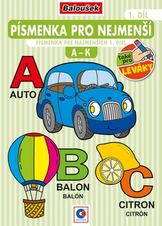 Papírenské zboží - Omalovánka - A5 - Písmena pro nejmenší, 1. díl