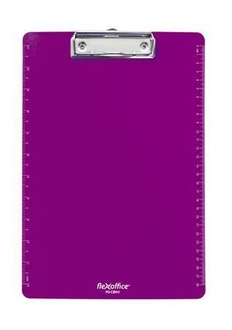 Papírenské zboží - Psací podložka "FO-CB011", fialová, A4, FLEXOFFICE