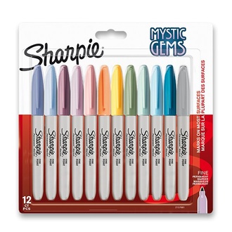 Papírenské zboží - Permanentní popisovač Sharpie Fine Mystic sada 12 barev