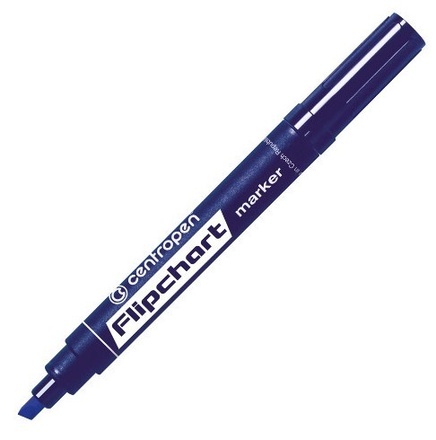 Papírenské zboží - Značkovač na flipchart 8560 modrý
