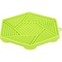 Papírenské zboží - Lick'n'Snack HEXAGON z przyssawkami - mata do powolnego karmienia, 17 cm, TPR/tworzywo, zielona