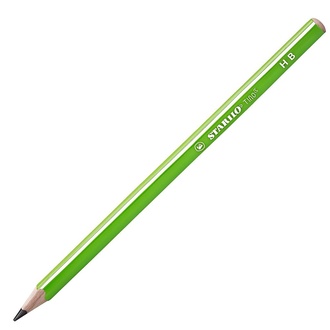 Papírenské zboží - Trojhranná grafitová tužka STABILO Trio zelená HB [1 ks]