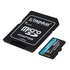 Papírenské zboží - Kingston karta pamięci Canvas Go! Plus, 256GB, micro SDXC, SDCG3/256GB, UHS-I U3, z adapterm, A2, V30