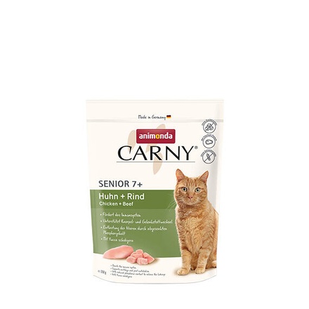 Papírenské zboží - ANIMONDA Carny Senior - kuře + hovězí  350 g