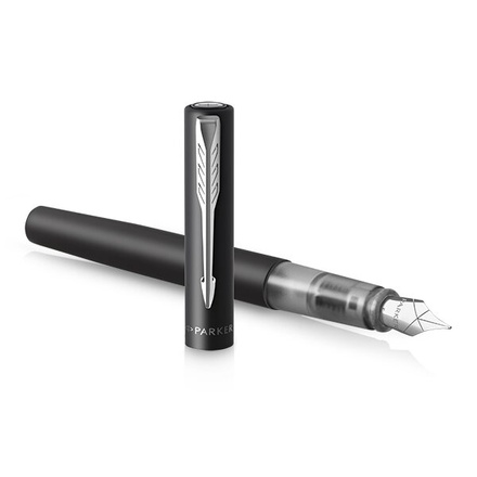 Papírenské zboží - Parker Vector XL Black plnicí pero, hrot M, blistr