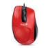 Papírenské zboží - Genius Mysz DX-150, 1200DPI, optyczna, 3kl., przewodowa USB, czerwona