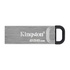 Papírenské zboží - Kingston USB flash disk, USB 3.0 (3.2 Gen 1), 256GB, DataTraveler(R) Kyson, srebrny, DTKN/256GB, USB A, z oczkiem na brelok