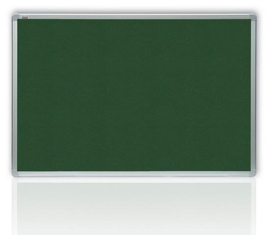 Papírenské zboží - Filcová zelená tabule v hliníkovém rámu 200x120 cm