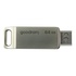 Papírenské zboží - Goodram USB flash disk, USB 3.0 (3.2 Gen 1), 64GB, ODA3, srebrny, ODA3-0640S0R11, USB A / USB C, z obrotową osłoną