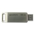 Papírenské zboží - Goodram USB flash disk, USB 3.0 (3.2 Gen 1), 64GB, ODA3, srebrny, ODA3-0640S0R11, USB A / USB C, z obrotową osłoną