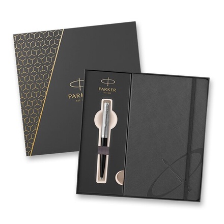 Papírenské zboží - Parker 51 Black CT sada kuličkové pero a zápisník